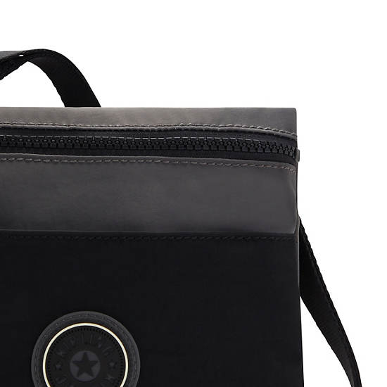 Kipling Gib Crossbody Bag Handbag Coal Black Block | AU 1266YX